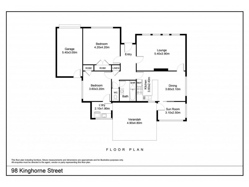 98 Kinghorne Street, Goulburn NSW 2580 Floorplan