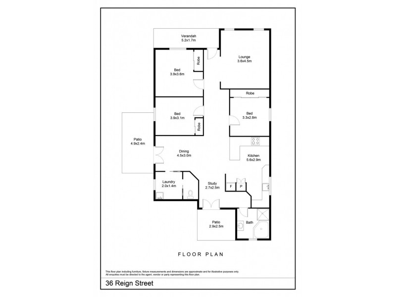 36 Reign Street, Goulburn NSW 2580 Floorplan