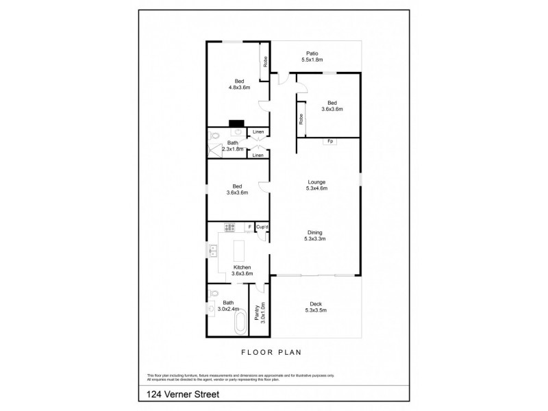 124 Verner Street, Goulburn NSW 2580 Floorplan