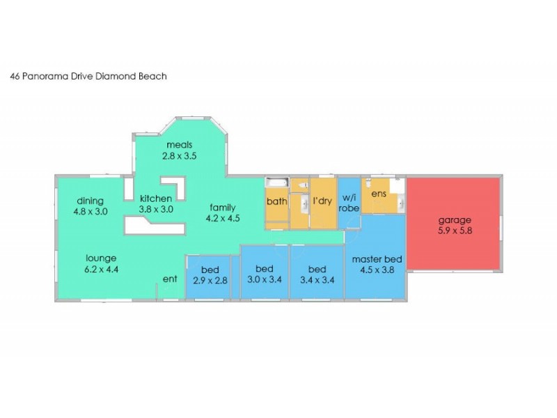 46 Panorama Drive, Diamond Beach NSW 2430