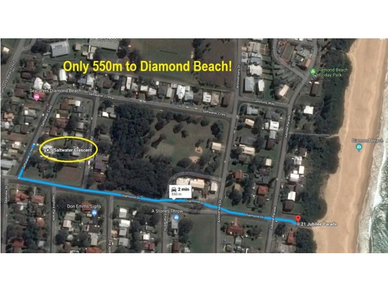 5 Saltwater Crescent, Diamond Beach NSW 2430
