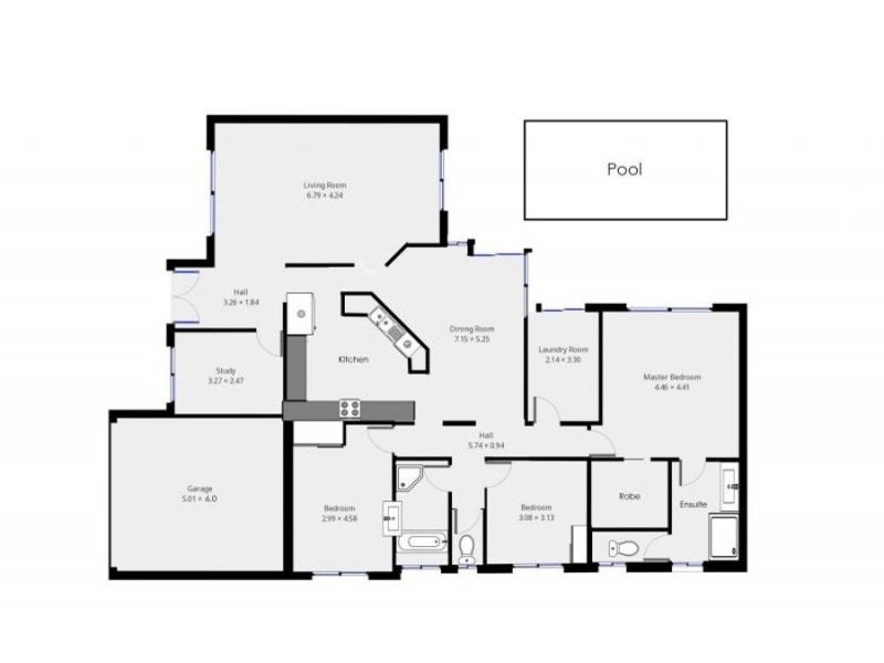 15 Bellevue Place, Hallidays Point NSW 2430 Floorplan