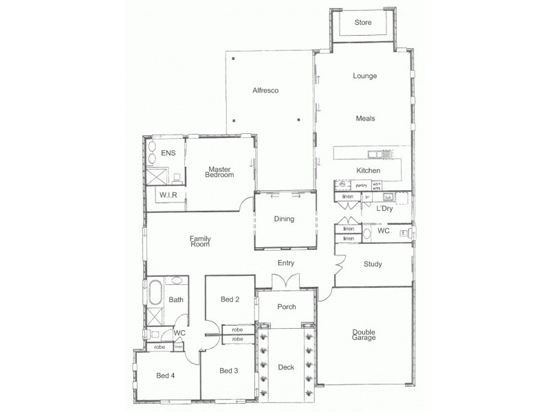 57 Kurrajong Circuit, North Lakes QLD 4509 Floorplan