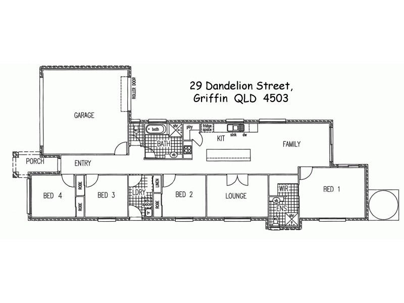 29 Dandelion Street, Griffin QLD 4503 Floorplan