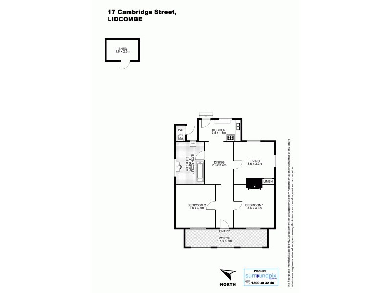 17 Cambridge Street, Lidcombe NSW 2141 Floorplan