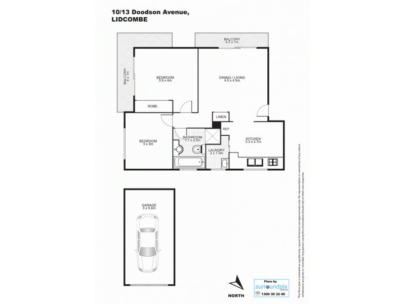 10/13 Doodson Ave, Lidcombe NSW 2141 Floorplan