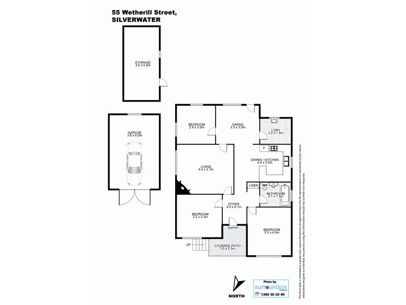 55 Wetherill St North, Silverwater NSW 2128 Floorplan