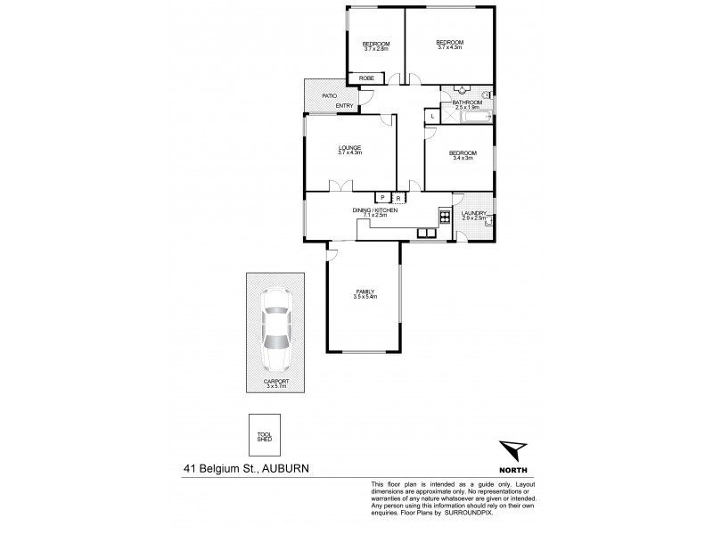 41 Belgium St, Auburn NSW 2144 Floorplan