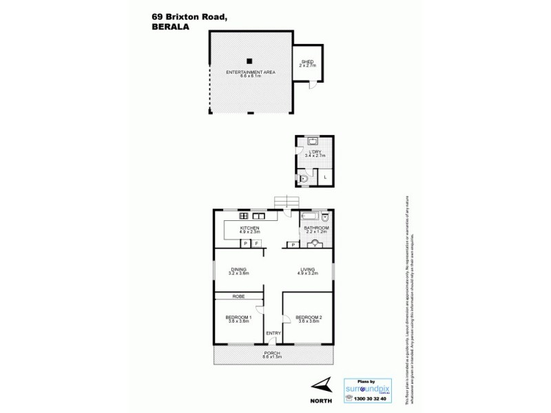 69 Brixton Rd, Berala NSW 2141 Floorplan