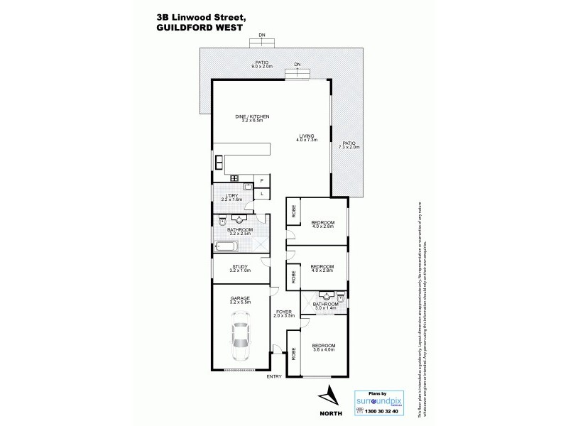 3B Linwood Street, Guildford NSW 2161 Floorplan