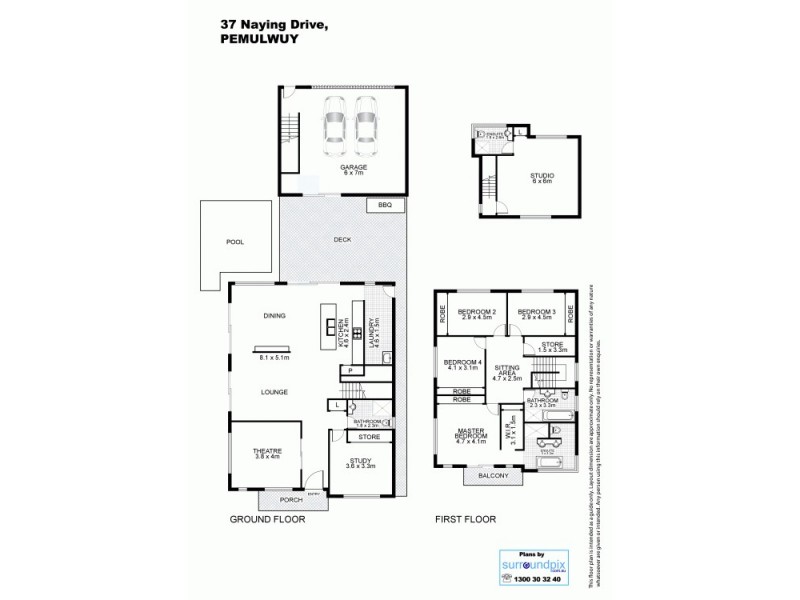 37 Naying Drive, Pemulwuy NSW 2145 Floorplan