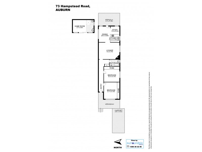 73 Hampstead Road, Auburn NSW 2144 Floorplan