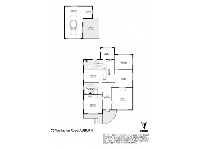 75 Wellington Road, Auburn NSW 2144 Floorplan