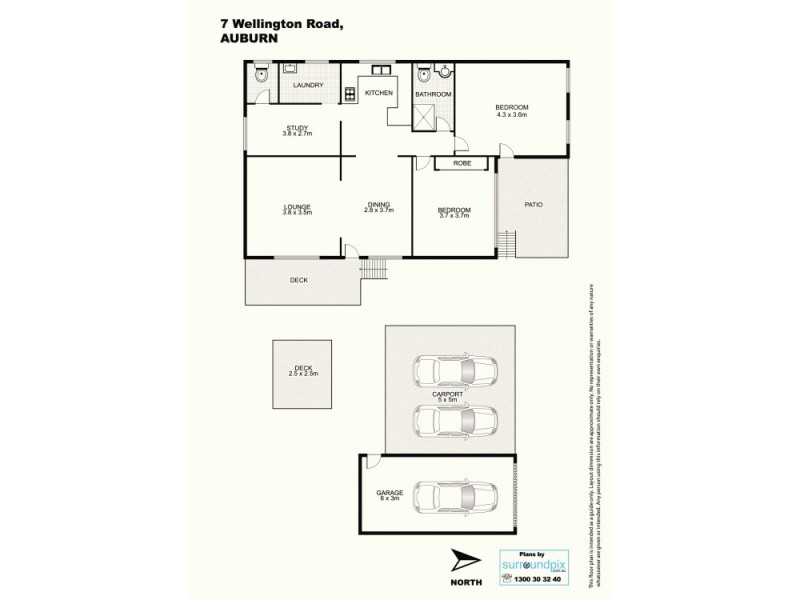 7 Wellington Road, Auburn NSW 2144 Floorplan