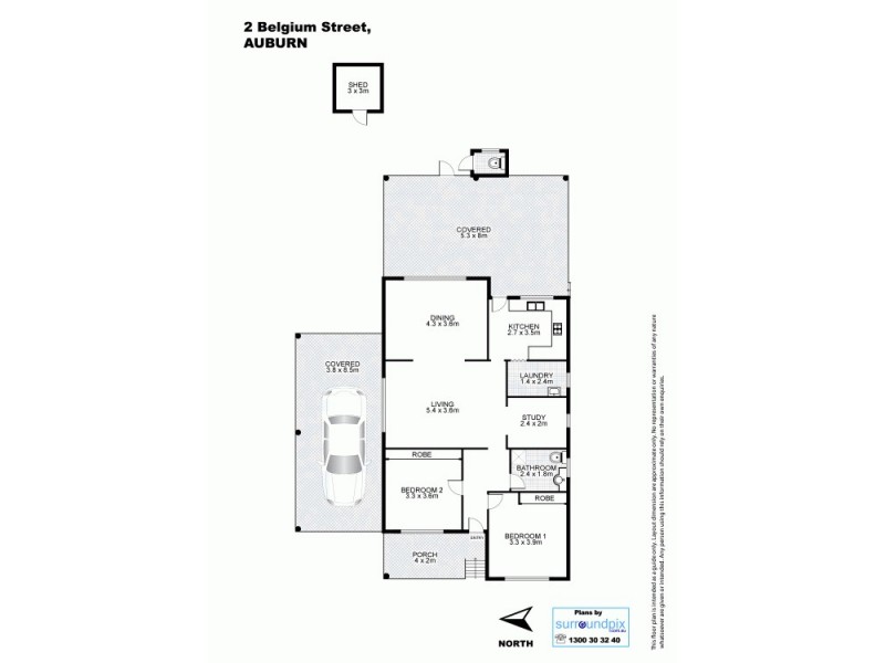 2 Belgium Street, Auburn NSW 2144 Floorplan