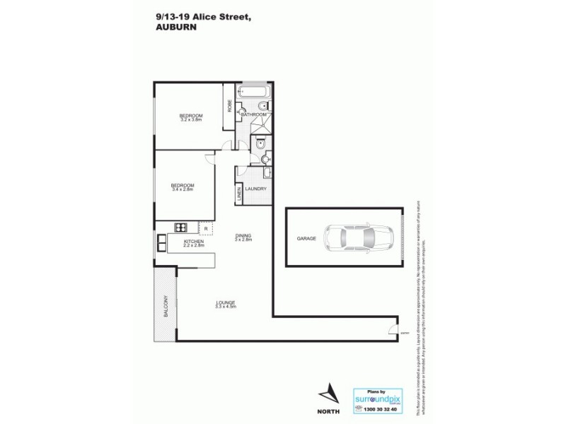 9/13-19 Alice St, Auburn NSW 2144 Floorplan