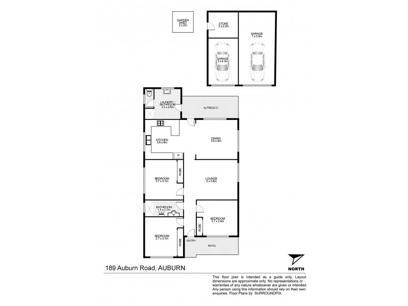 189 Auburn Rd, Auburn NSW 2144 Floorplan