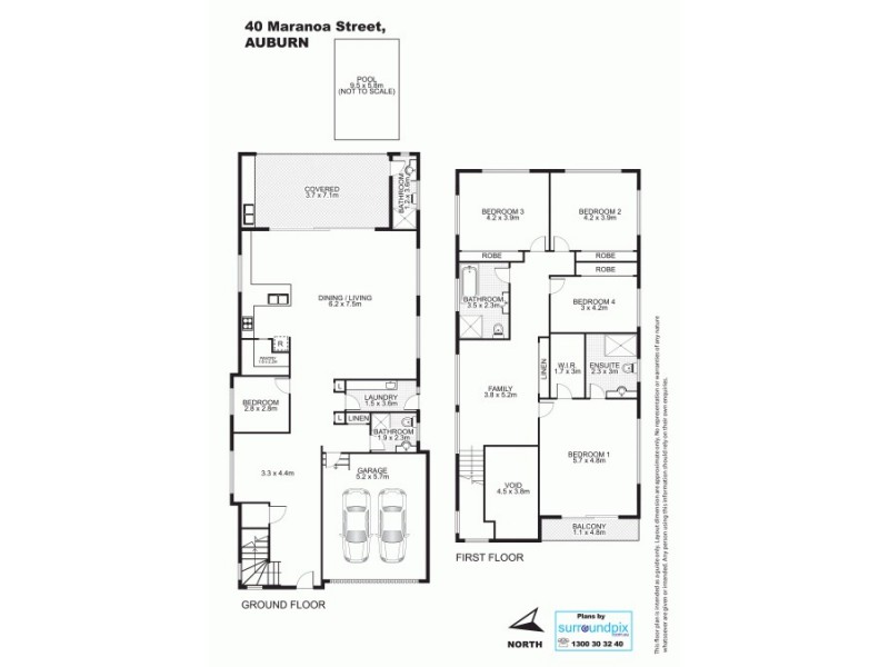40 Maranoa St, Auburn NSW 2144 Floorplan