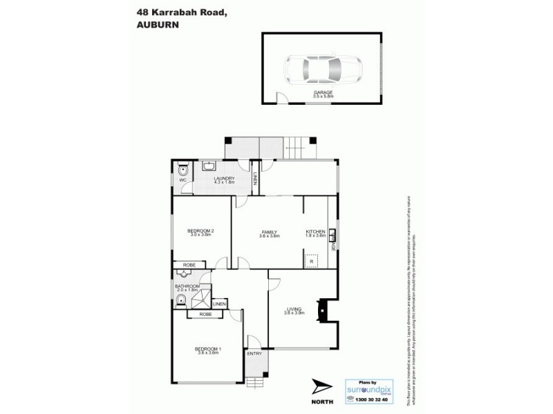 48 Karrabah Road, Auburn NSW 2144 Floorplan
