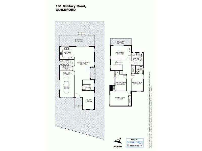 161 Military Road, Guildford NSW 2161 Floorplan