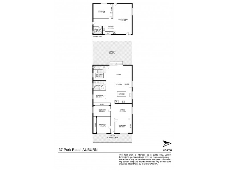 37 Park Rd, Auburn NSW 2144 Floorplan