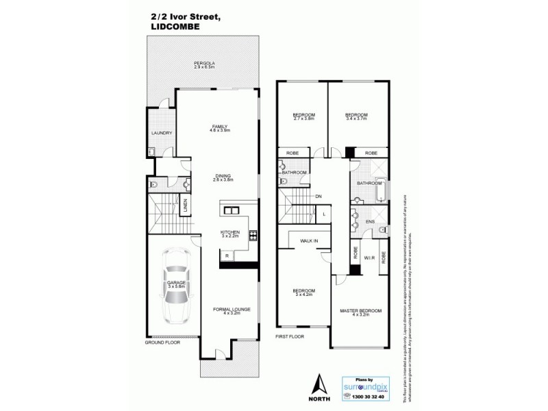 2a Ivor street, Lidcombe NSW 2141 Floorplan