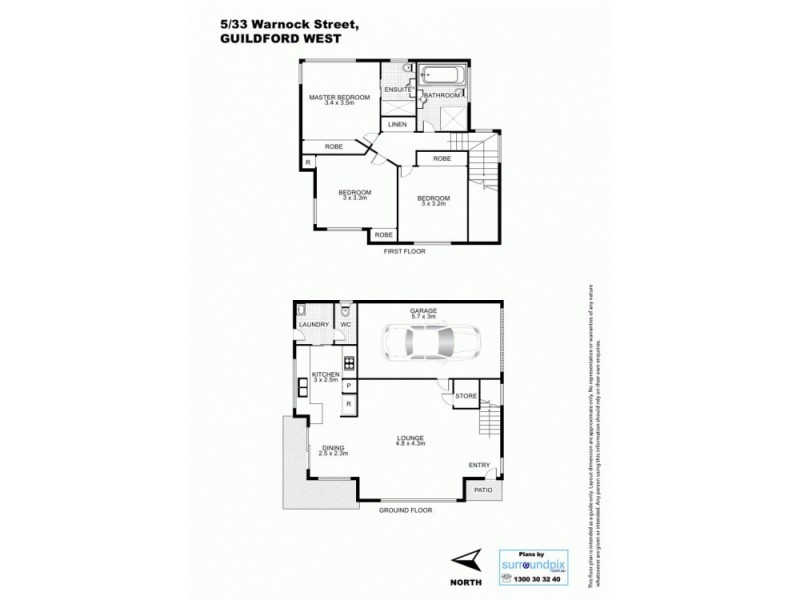 5/33 Warnock St, Guildford NSW 2161 Floorplan