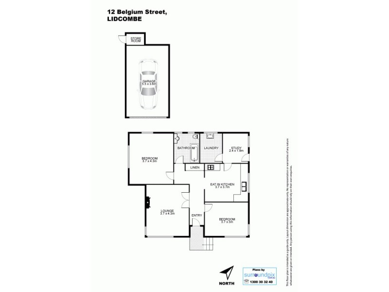 12 Belgium St, Lidcombe NSW 2141 Floorplan