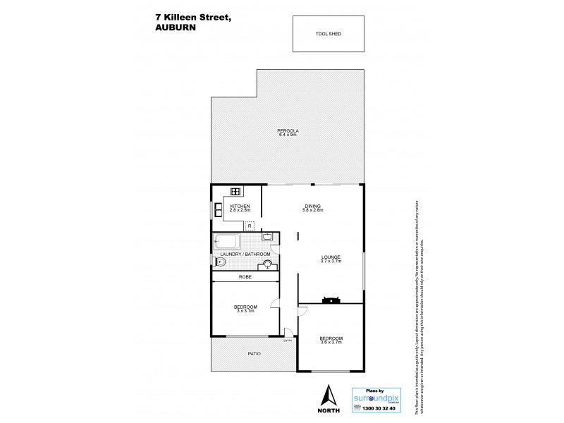 7 Killeen Street, Auburn NSW 2144 Floorplan