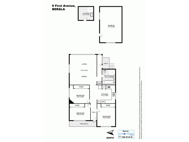 9 First Avenue, Berala NSW 2141 Floorplan