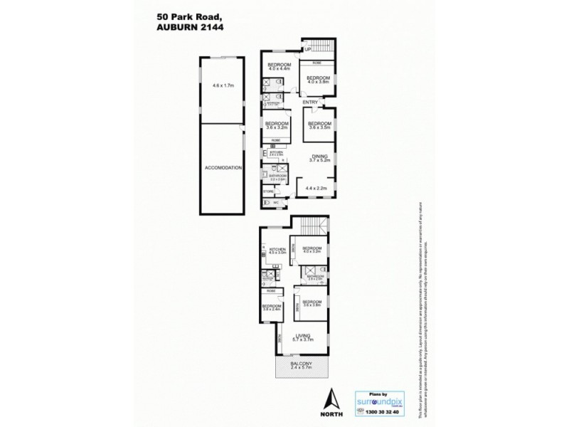 50 Park Road, Auburn NSW 2144 Floorplan