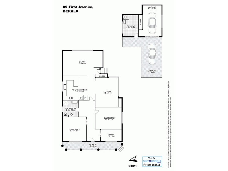 89 First Ave, Berala NSW 2141 Floorplan