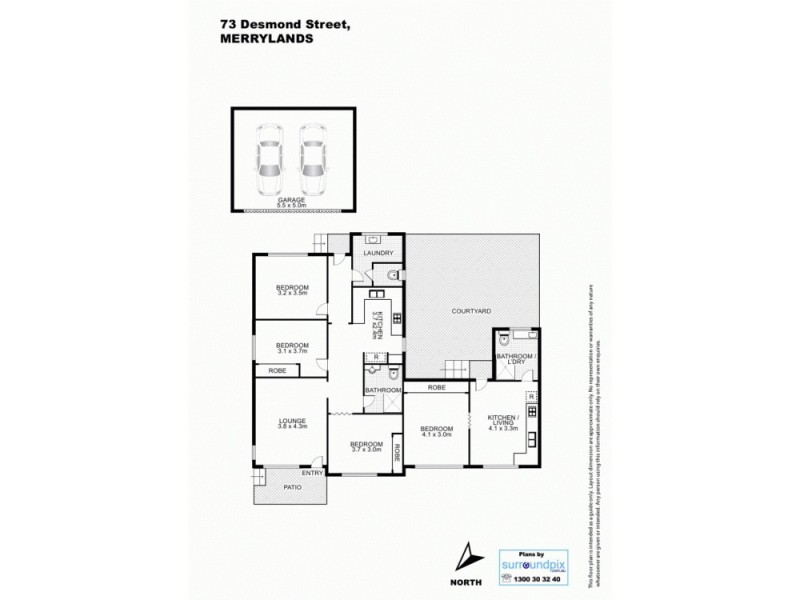 73 Desmond St, Merrylands NSW 2160 Floorplan