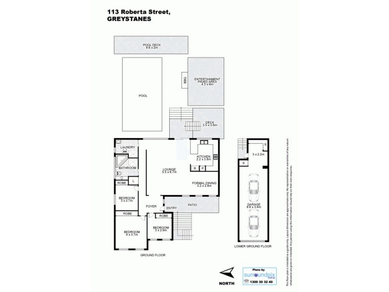 113 Roberta St, Greystanes NSW 2145 Floorplan