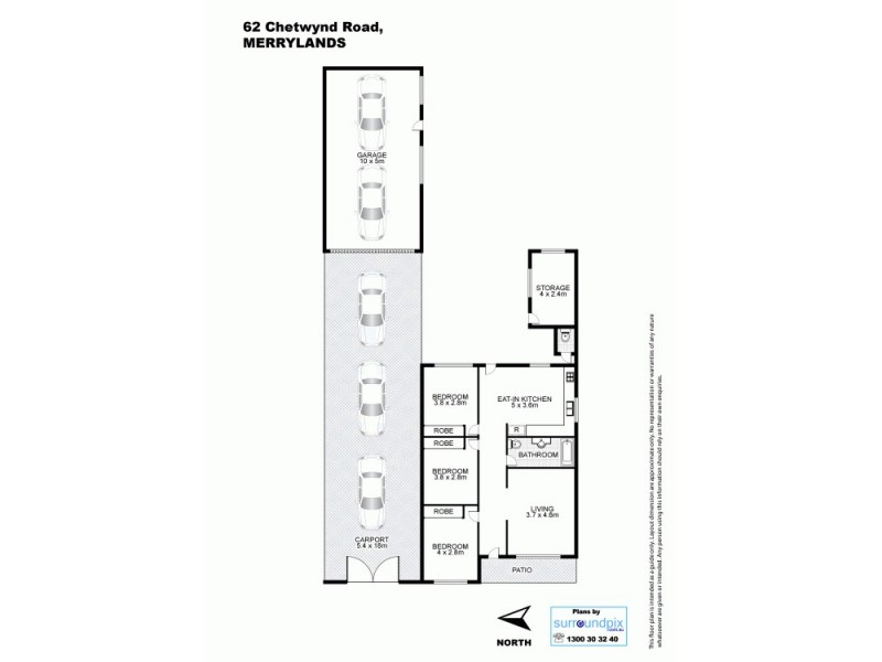 62 Chetwynd Rd, Merrylands NSW 2160 Floorplan