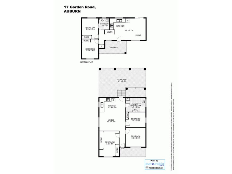 17 Gordon Rd, Auburn NSW 2144 Floorplan