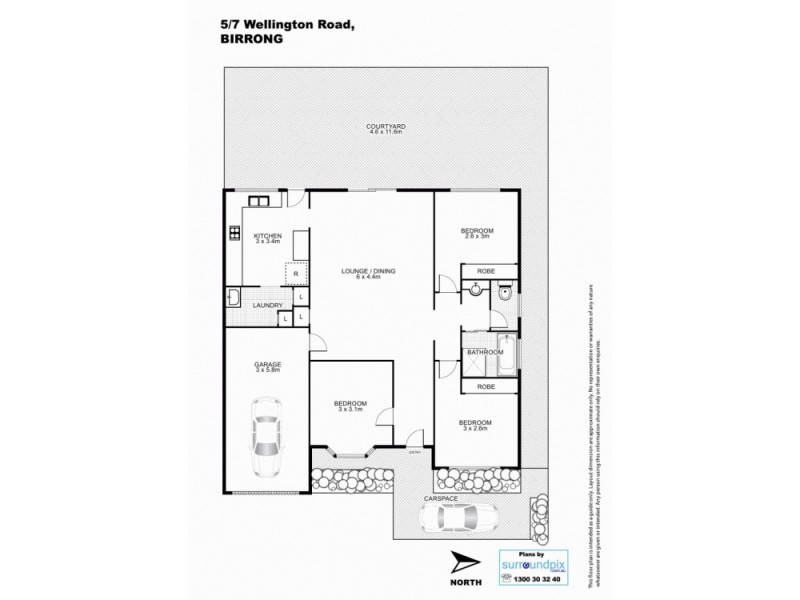 5/7 Wellington Rd, Birrong NSW 2143 Floorplan