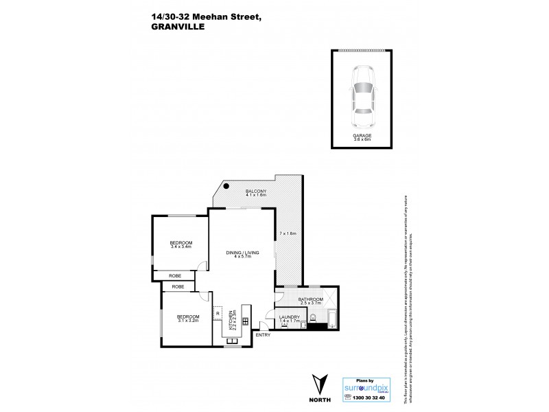 14/30 Meehan St, Granville NSW 2142 Floorplan