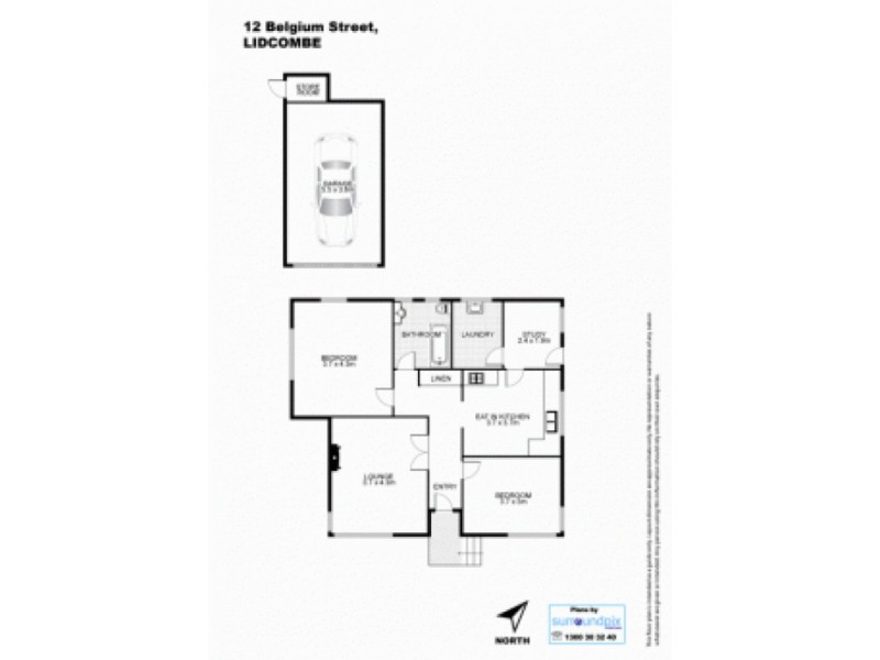 12 Belgium Street, Lidcombe NSW 2141 Floorplan
