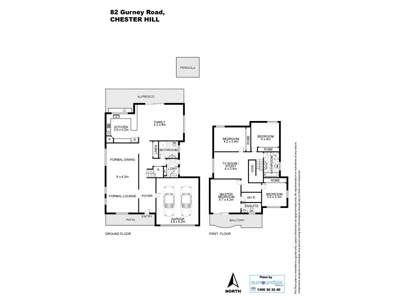 82 Gurney Rd, Chester Hill NSW 2162 Floorplan