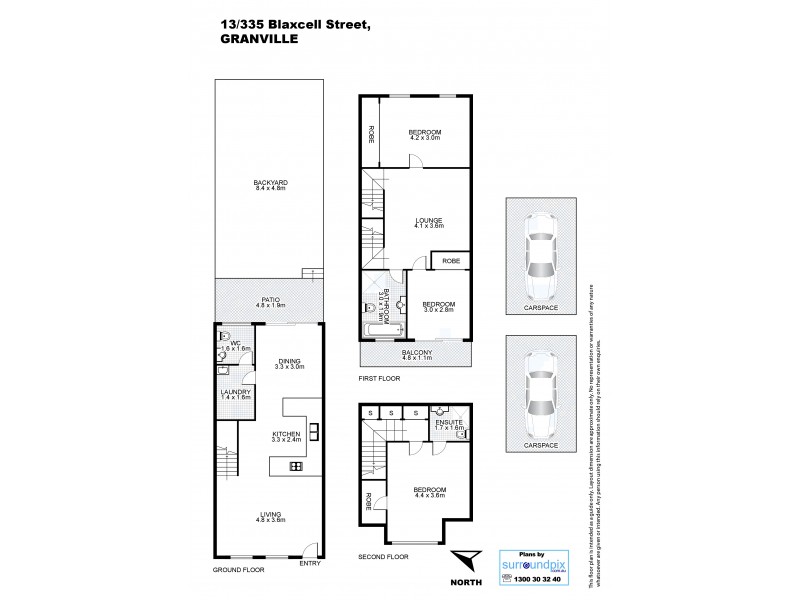 13/335 Blaxcell St, Granville NSW 2142 Floorplan