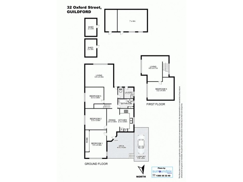 32 Oxford Street, Guildford NSW 2161 Floorplan