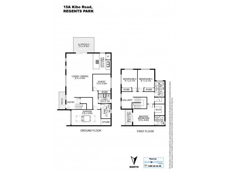 15A Kibo Road, Regents Park NSW 2143 Floorplan