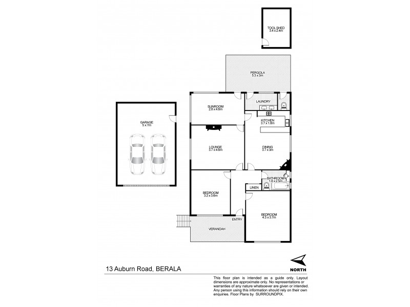 13 Auburn Rd, Berala NSW 2141 Floorplan