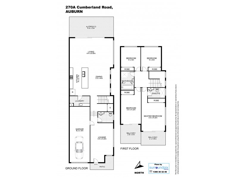 270A Cumberland Road, Auburn NSW 2144 Floorplan