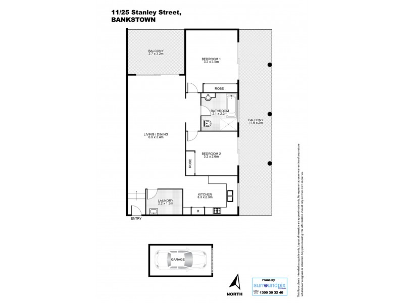 11/25 Stanley Street, Bankstown NSW 2200 Floorplan