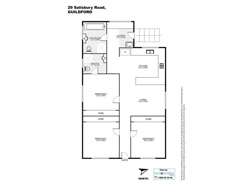 29 Salisbury Rd, Guildford NSW 2161 Floorplan