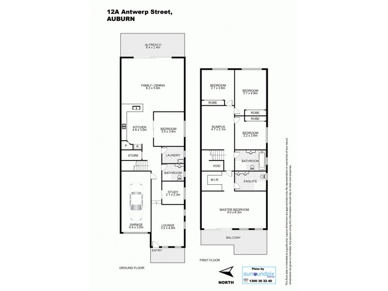 12a Antwerp St, Auburn NSW 2144 Floorplan