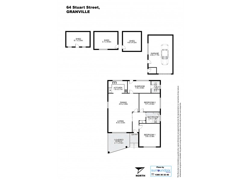 64 Stuart Street, Granville NSW 2142 Floorplan