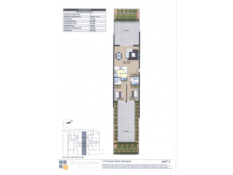 2/14-16 Smythe Street, Merrylands NSW 2160 Floorplan